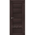 Браво межкомнатная дверь модель Порта-22 цвет Wenge Veralinga/Black Star