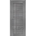 Браво межкомнатная дверь модель Порта-26 цвет Grey Veralinga