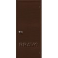 Браво межкомнатная дверь модель Евро Г-0 цвет Венге (Ф-25)
