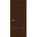Браво межкомнатная дверь модель Евро В-0 цвет Венге (Ф-25)