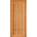Межкомнатная дверь из массива сосны модель Вега-19 Светлый орех