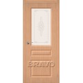 Браво межкомнатная дверь модель Статус-15 цвет Дуб (Ф-01)
