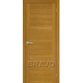 Браво Межкомнатная дверь модель Вуд Флэт-1V1 цвет Natur Oak