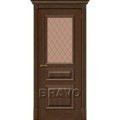 Браво Межкомнатная дверь модель Вуд Классик-15.1 цвет Golden Oak